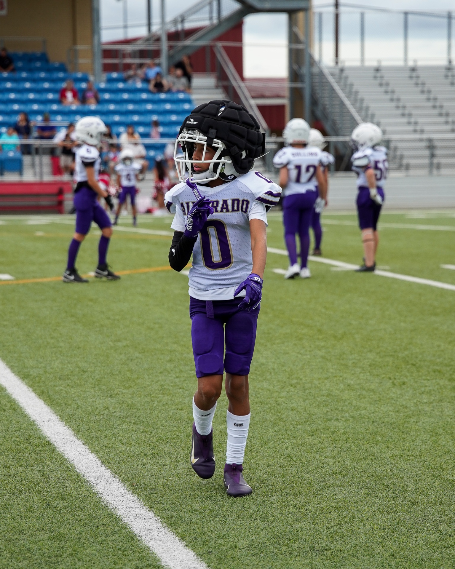 Sideline — Alvarado youth football