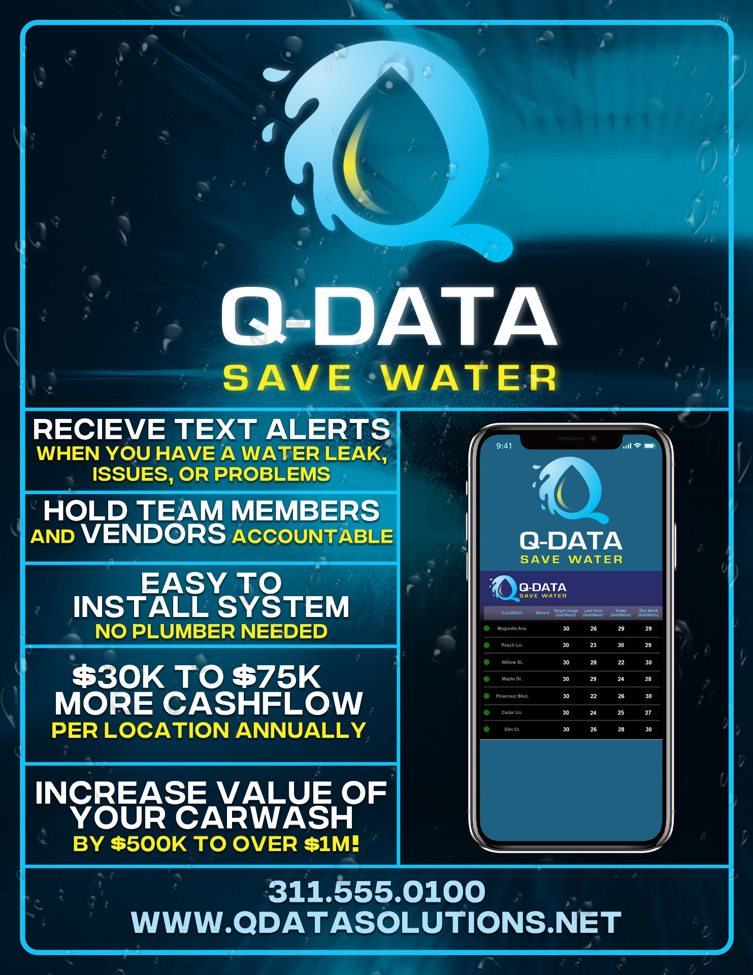 Q-Data — flyer alt without mascot