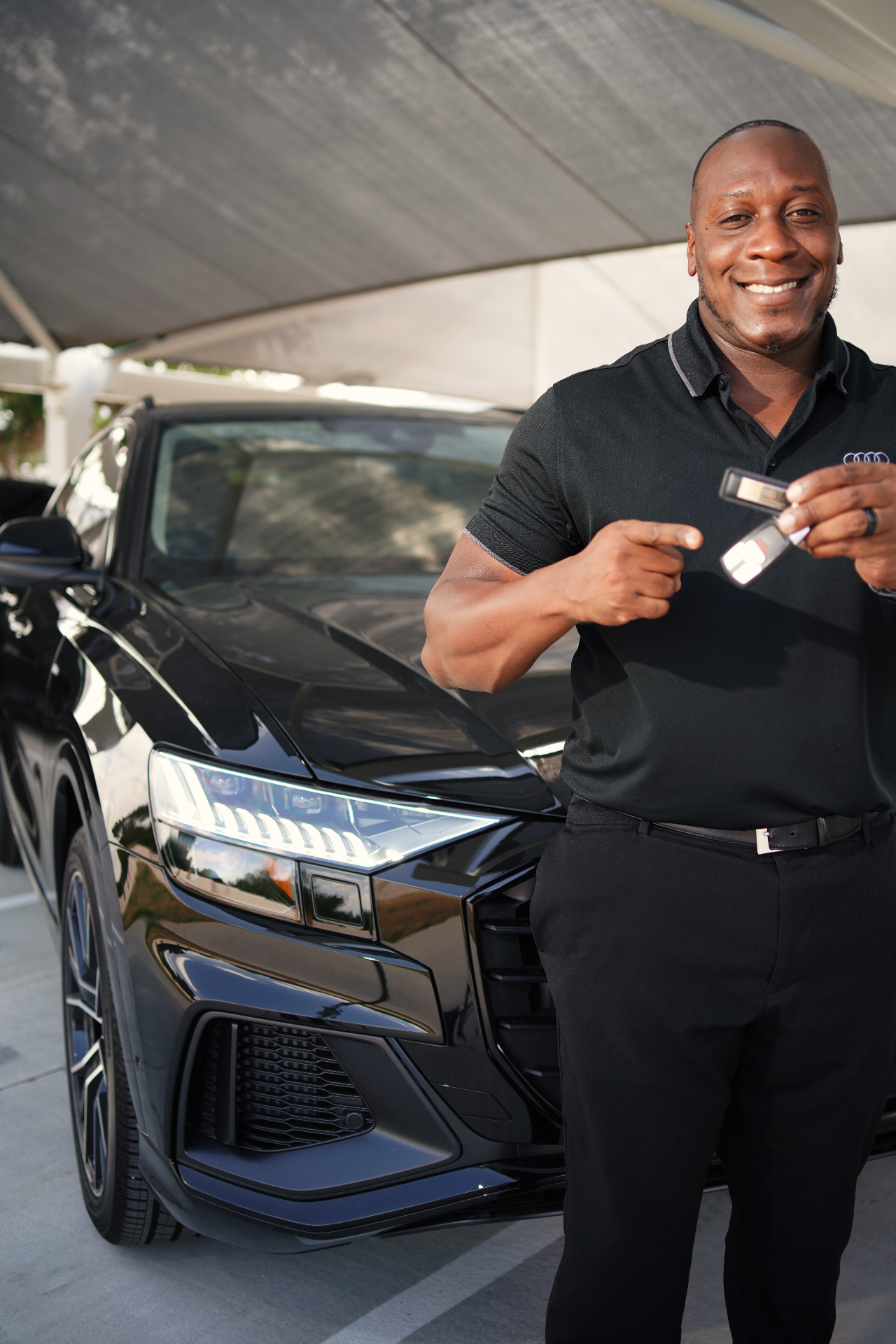 Dealership delivery — Audi